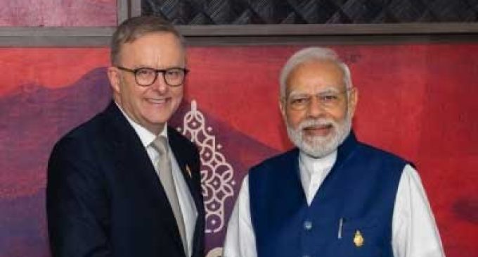 Australia clears FTA with India