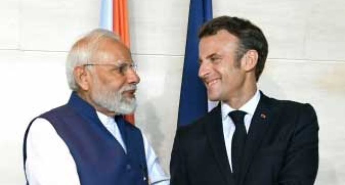 Trust my friend Narendra Modi to bring us together: French Prez Macron