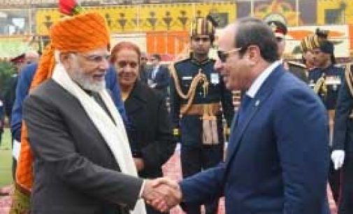 PM thanks Egyptian president for gracing Republic Day function