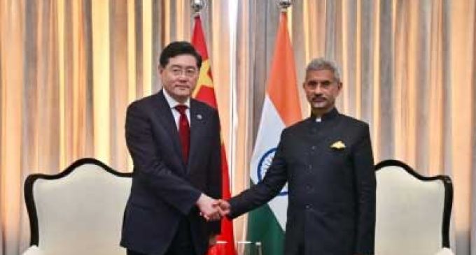 Jaishankar holds bilateral meeting with Chinese counterpart