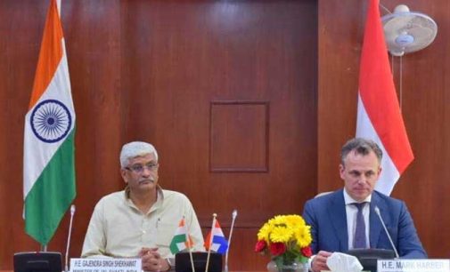 1st Ministerial-Level Meeting of India – Netherlands Joint Working Group Held In New Delhi