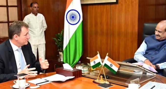 GREEN STRATEGIC PARTNERSHIP HAS STRENGTHENED PARTNERSHIP BETWEEN INDIA AND DENMARK: LOK SABHA SPEAKER