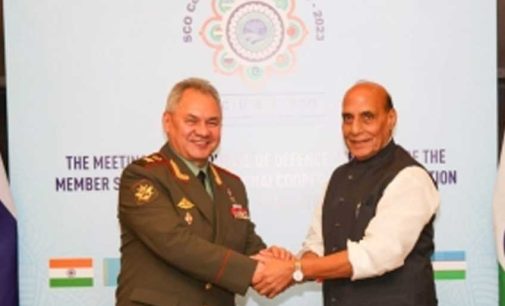 SCO Defence Ministers’ meet: Rajnath holds bilateral talks with Russian counterpart