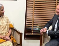 FM Sitharaman meets diplomatic adviser to Macron, discusses issues of mutual interest