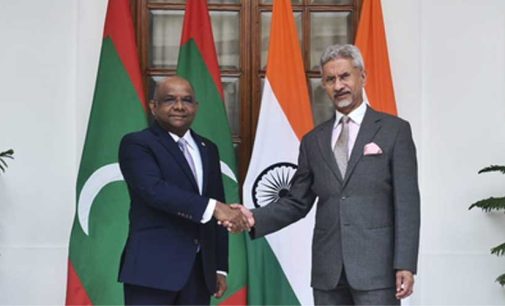 Jaishankar holds talks with Maldives foreign minister, describes meeting as ‘warm and productive’
