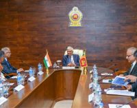Indian Foreign Secretary calls on Sri Lanka President