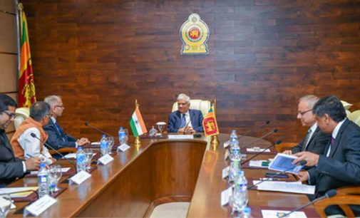 Indian Foreign Secretary calls on Sri Lanka President