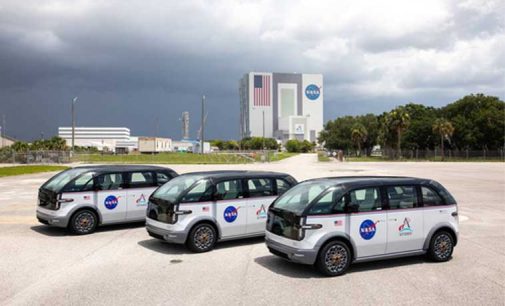 NASA gets 3 electric vans to shuttle Artemis crew to launchpad