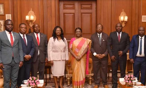 PARLIAMENTARY DELEGATION FROM MALAWI CALLS ON THE PRESIDENT