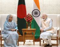 Modi holds bilateral talks with Bangladesh PM Sheikh Hasina