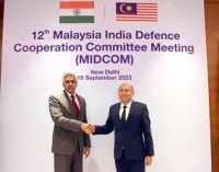 India discusses cyber security, domestic defence industry with Malaysia