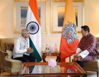 Jaishankar meets visiting Bhutan King