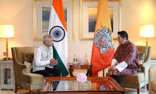 Jaishankar meets visiting Bhutan King