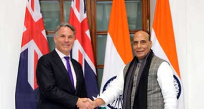 Rajnath meets Aus ministers; holds talks on AI, defence cooperation