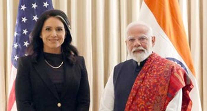 Gabbard says she will work to bolster US-India ties
