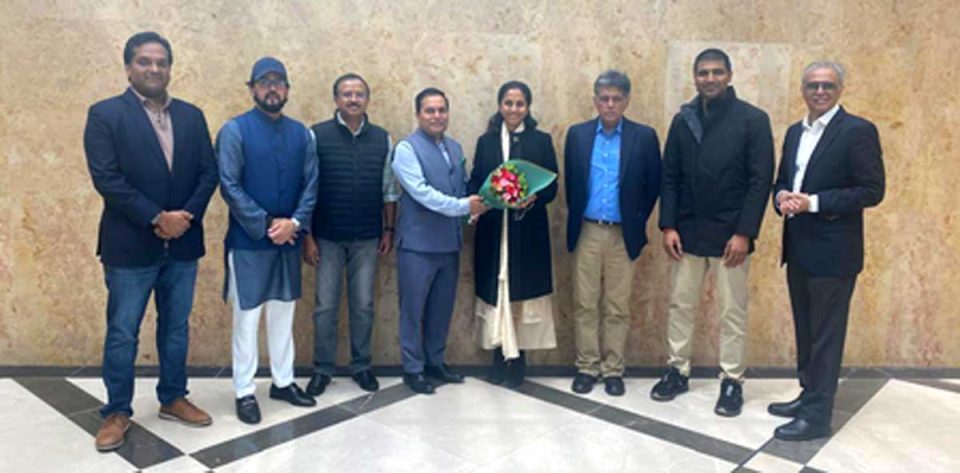 Indian delegation arrives in Ethiopia