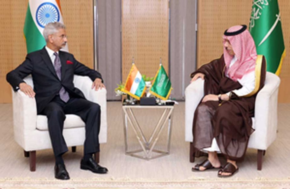 Saudi Foreign Minister dials EAM Jaishankar
