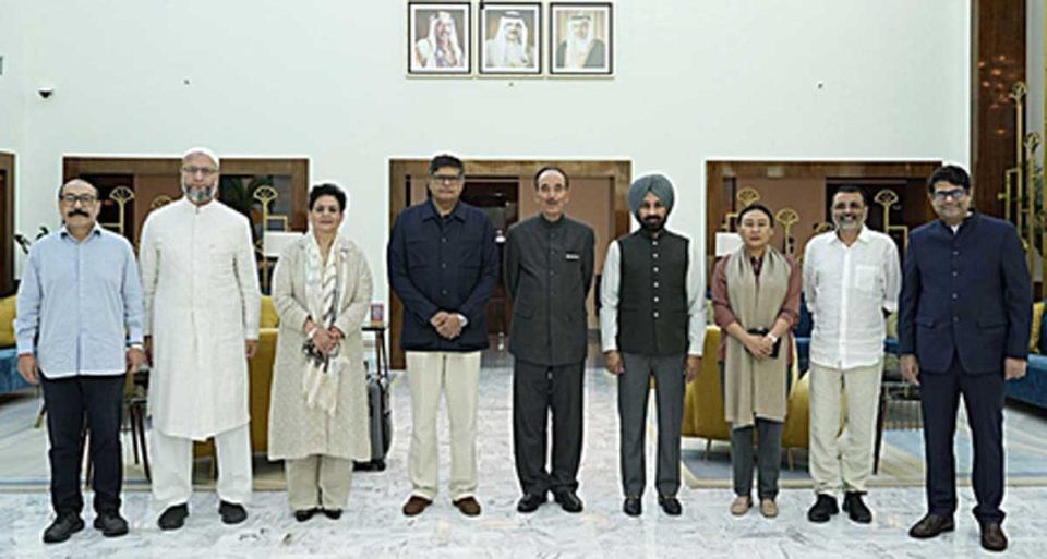 Baijayant Jay Panda-led delegation reaches Bahrain