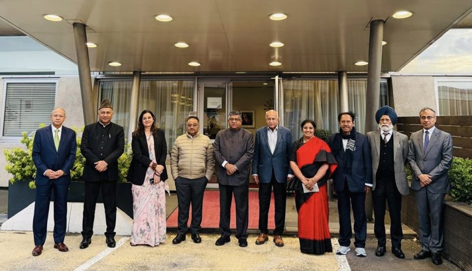 French Senators meet Ravi Shankar Prasad-led delegation