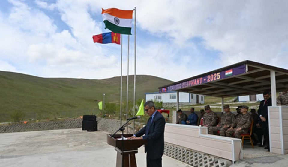 India-Mongolia deepen defence ties