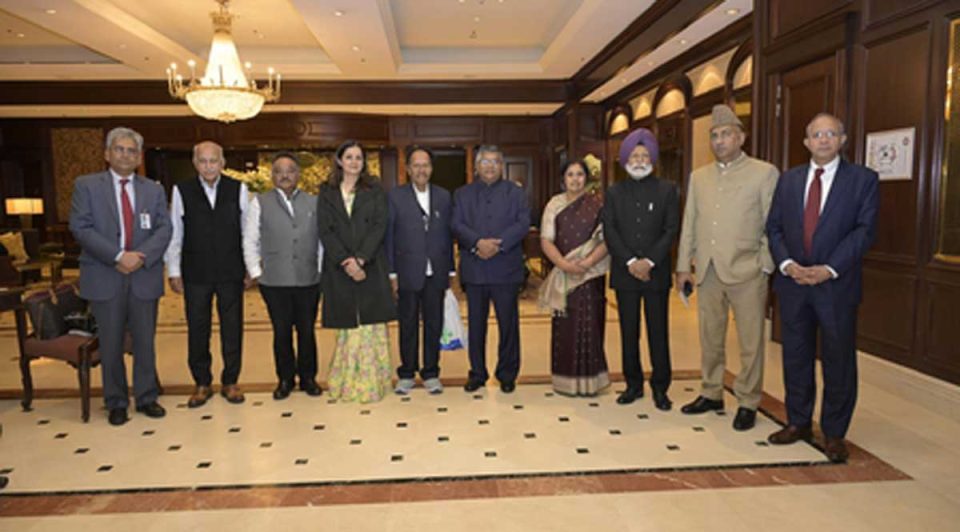Indian delegation arrives in Brussels